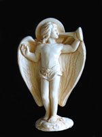 Angel Gabriel Playing His Trumpet