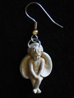 This is The Companion Angel Loop Earring
